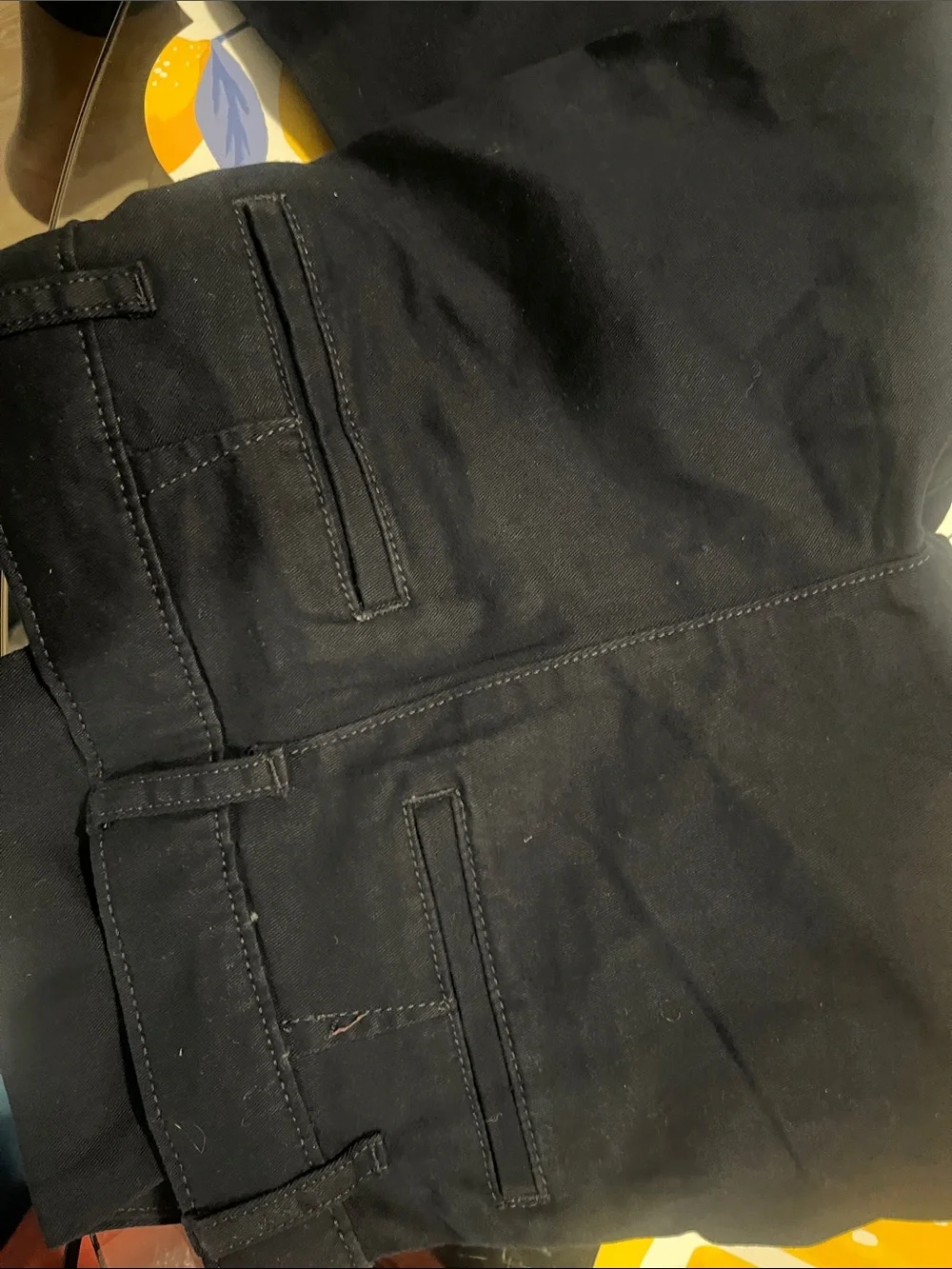 Kids Navy Stretch Pants Size 8